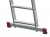 Алюминиевая трехсекционная лестница KRAUSE Corda 3х8 ФЛП