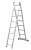 Алюминиевая двухсекционная лестница KRAUSE Corda 2х11