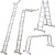 Шарнирная универсальная лестница-трансформер KRAUSE CORDA 4 х 3