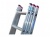 Алюминиевая трехсекционная лестница KRAUSE Corda 3х10