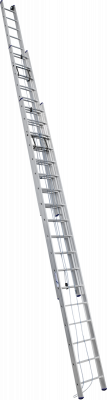 Алюминиевая трехсекционная лестница Алюмет  Серия SR3 3 х 19